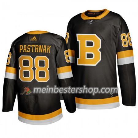 Boston Bruins David Pastrnak 88 Adidas 2019-2020 Schwarz Trikot Authentic - Herren